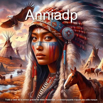 Indienne Diamond Painting - Anniadp