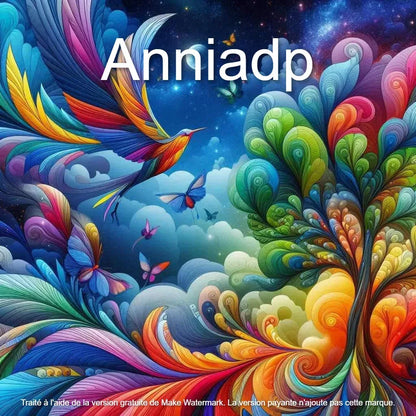 Le vol des couleurs Diamond Painting - Anniadp