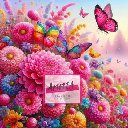 Jardin coloré - Anniadp