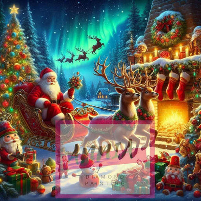 La vie de noël Diamond Painting - Anniadp