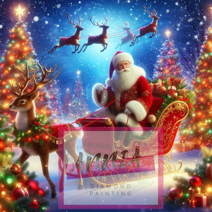Prêt pour noël Diamond Painting - Anniadp