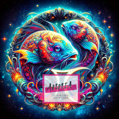 Signe astro Poisson par Artistic Journey - Anniadp