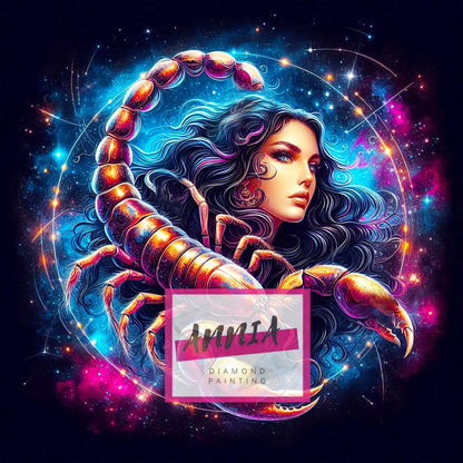 Signe astro Scorpion par Artistic Journey - Anniadp