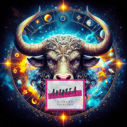 Signe astro Taureau par Artistic Journey - Anniadp