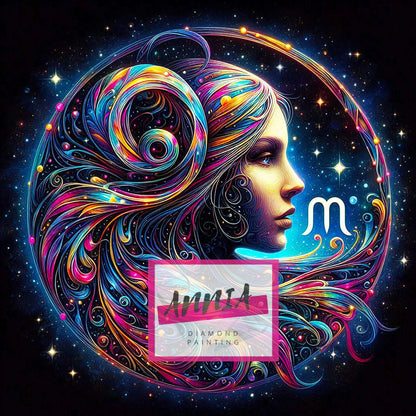 Signe astro Vierge par Artistic Journey - Anniadp