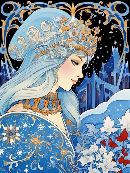 Visage d'hiver par Artistic Journey - Anniadp