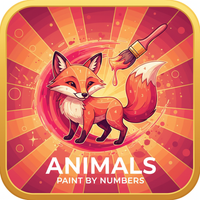 Peinture par numéro animaux