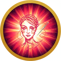 Broderie portrait