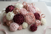 Fleurs satin