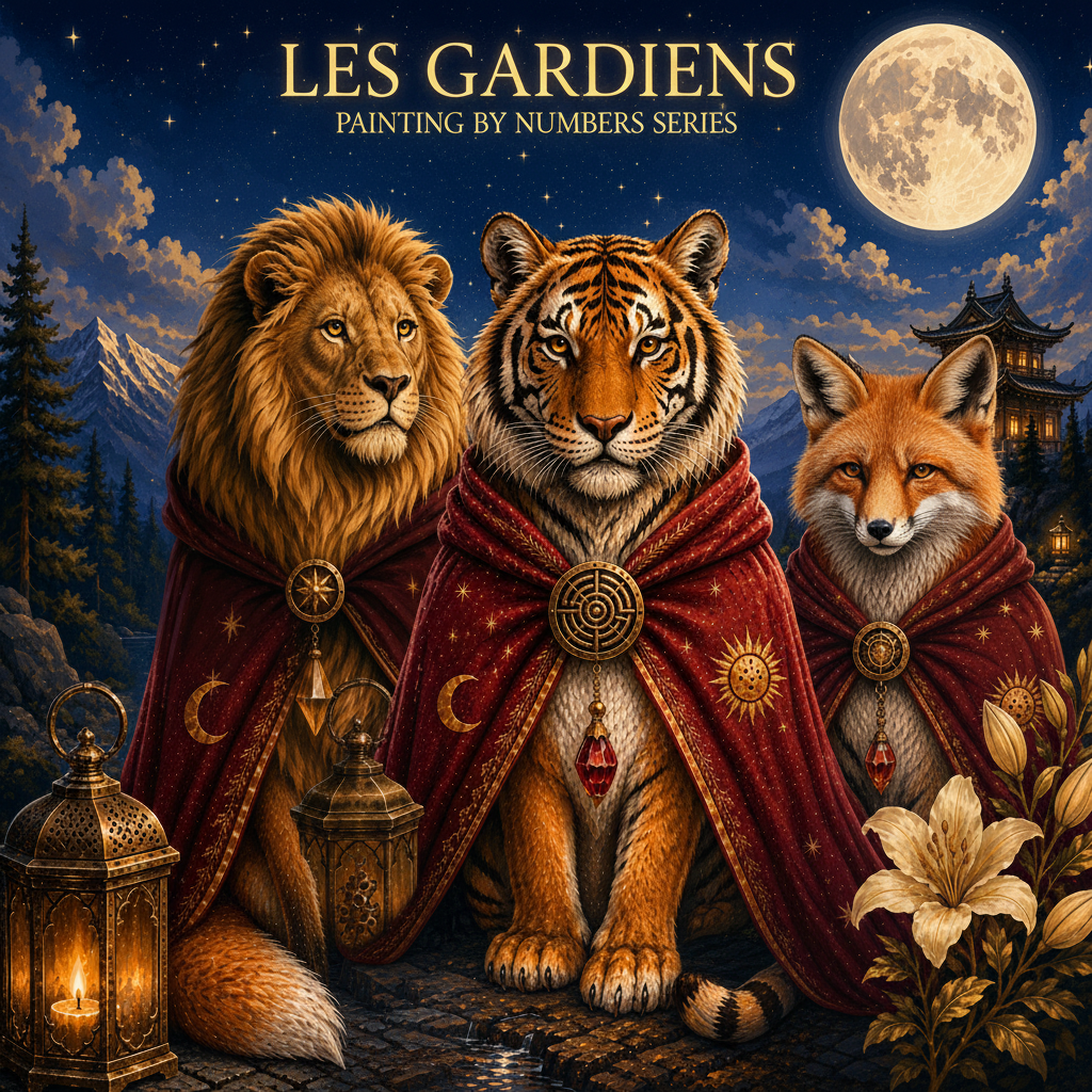Les Gardiens - Peinture par Numéros
