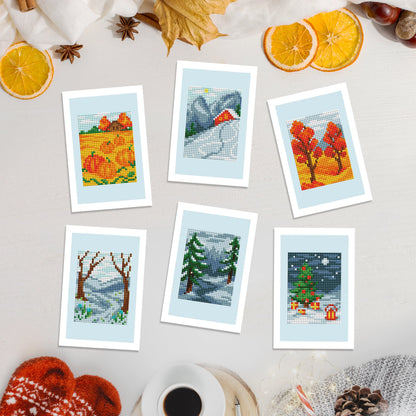 Mini Kits Diamond Painting – Les 12 Mois de l'Année