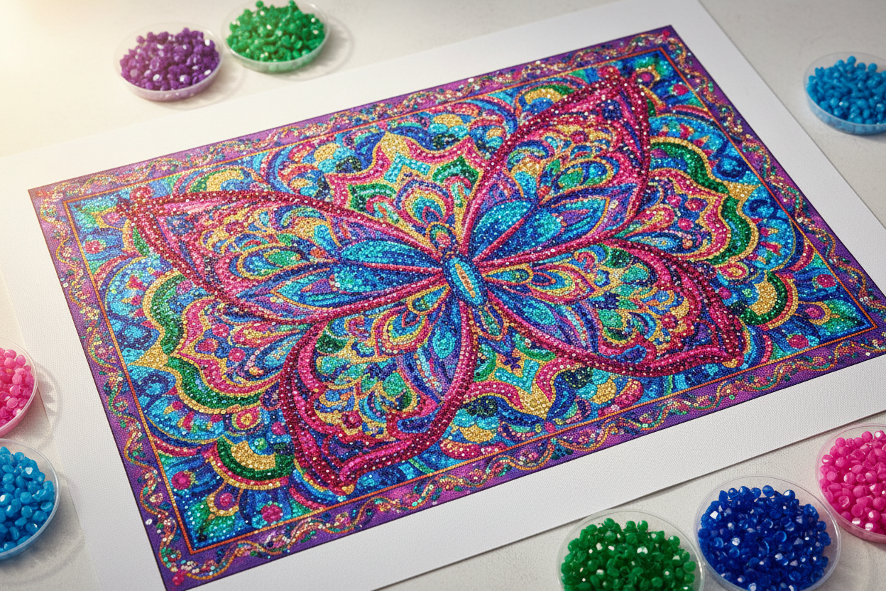Slide Diamond Painting sans stylo