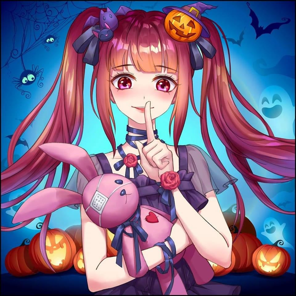 Manga Halloween Diamond Painting